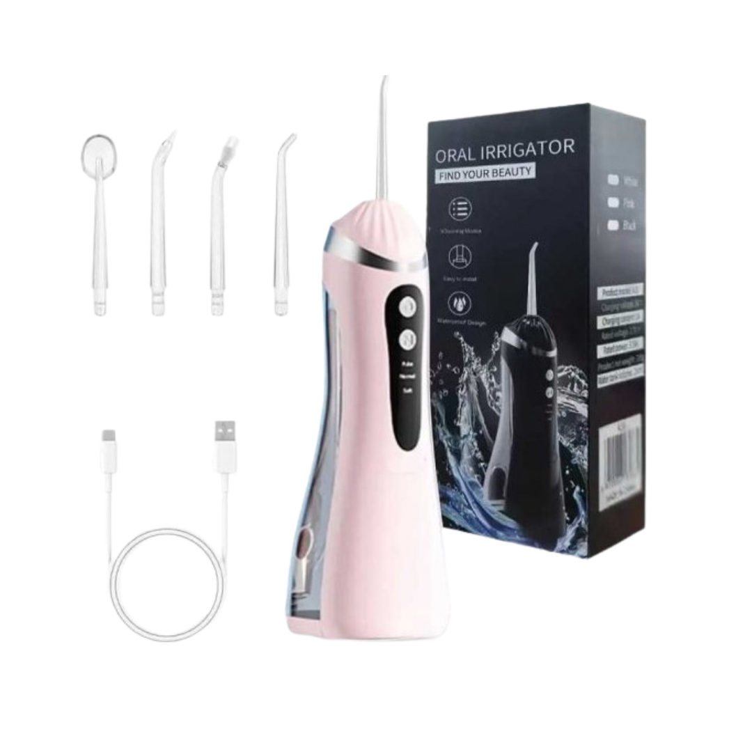 PORTABLE ORAL IRRIGATOR | جهاز تنظيف الأسنان بالماء المحمول