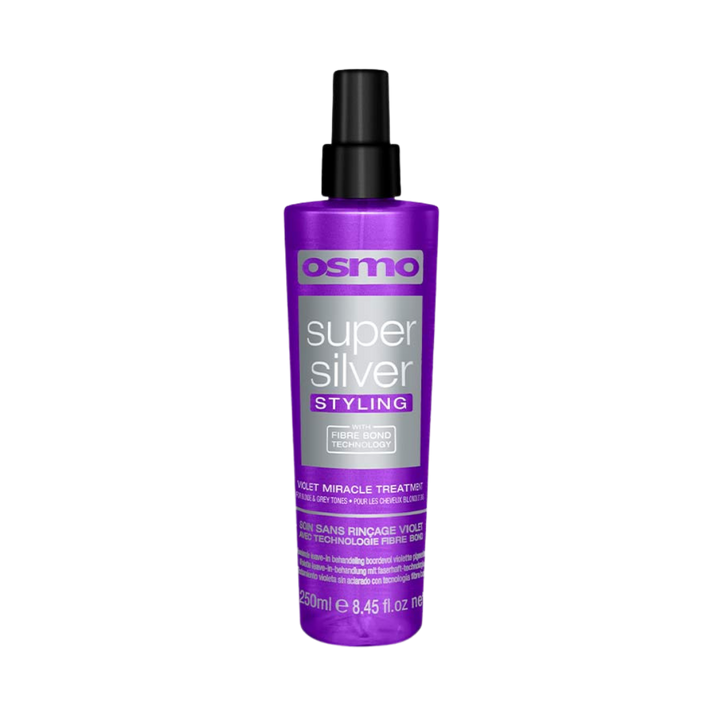 Osmo Super Silver Styling Violet Miracle Treatment - 250ml | علاج أوسمو سوبر سيلفر البنفسجي المعجزة لتصفيف الشعر – 250 مل