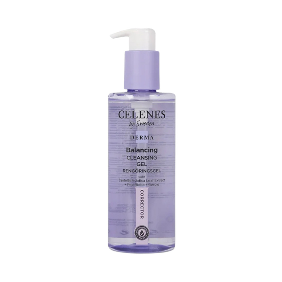 Celenes By Sweden Derma Cleansing Gel Corrector - 250ml | سيلينس جل تنظيف متوازن - 250مل