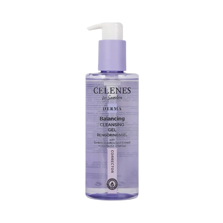 Celenes By Sweden Derma Cleansing Gel Corrector - 250ml | سيلينس جل تنظيف متوازن - 250مل