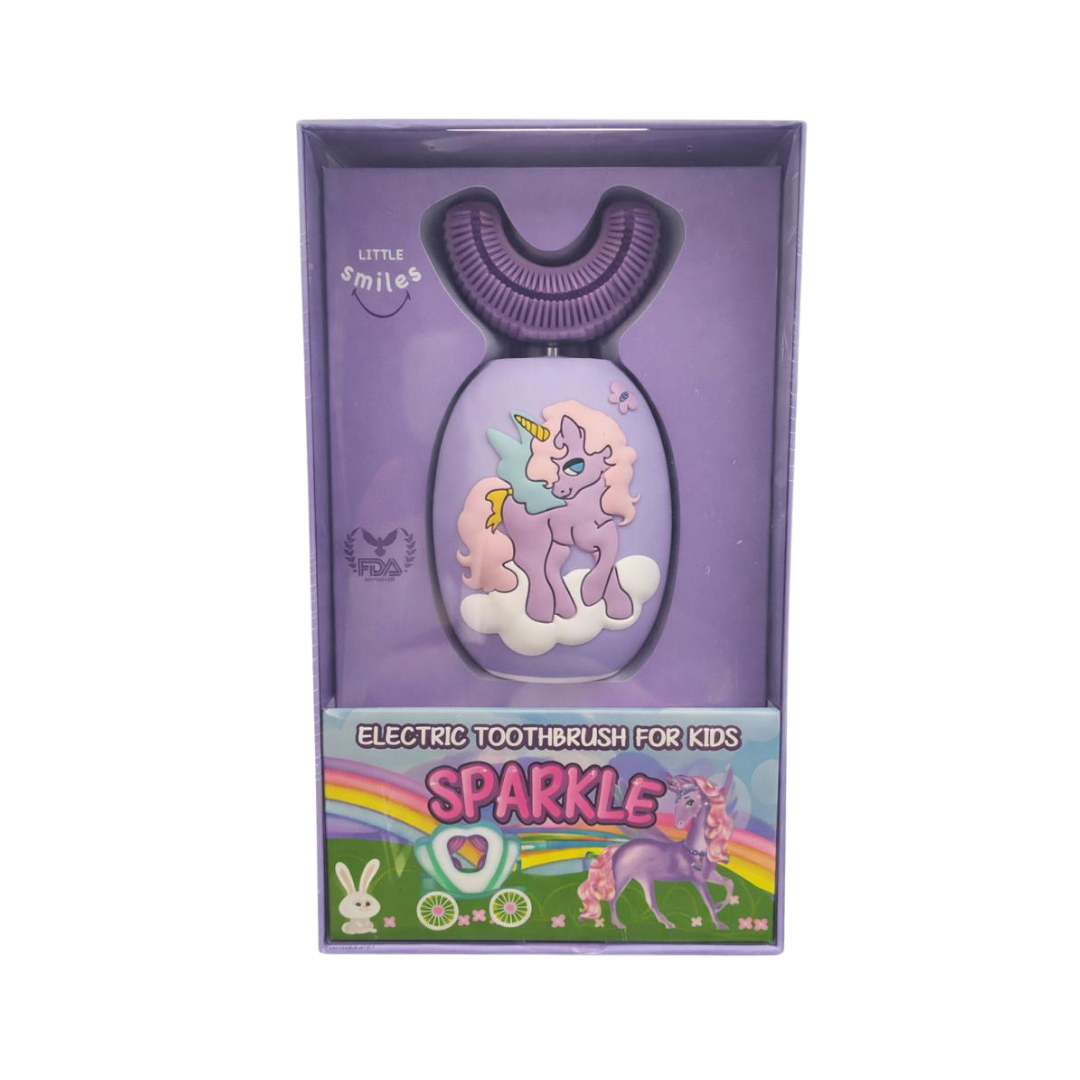 LITTLE SMILE Electric Toothbrush For Kids Sparkle | لذل سمايلس فرشاة أسنان كهربائية للأطفال سبايركل