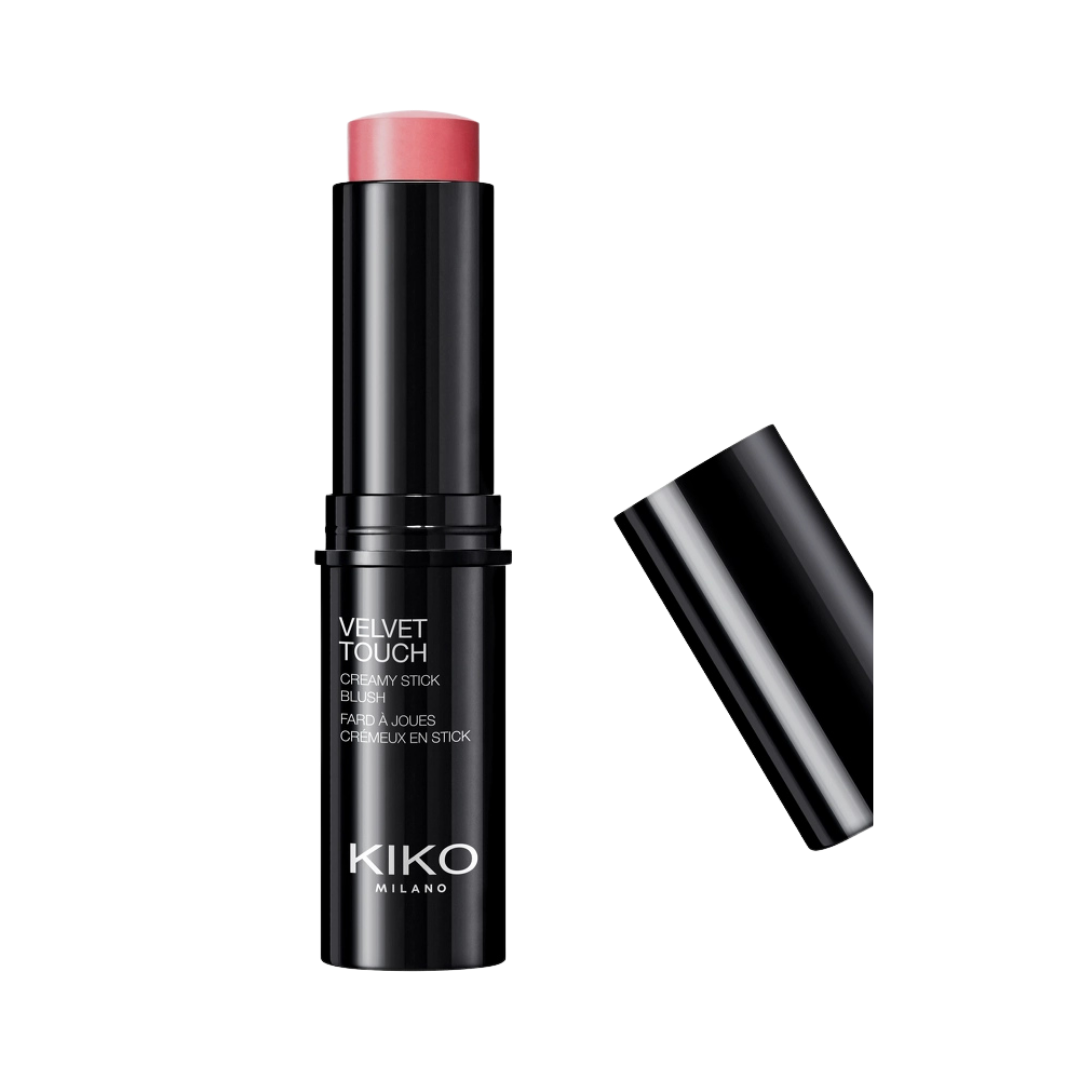 KIKO Stick Blush Cream Velvet Touch - 10g | كيكو بلاش ستيك كريمي فيلفت تاتش – 10 غرام