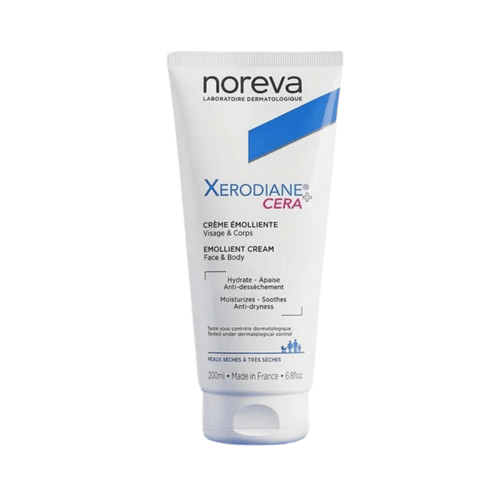 Noreva Xerodiane Cera+ Emollient cream face and body - 200ml |نوريفا كريم مرطب للوجه والجسم - 200مل