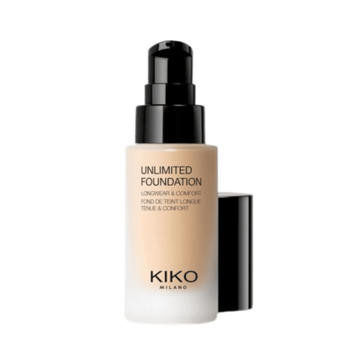 KIKO Milano Unlimited Foundation Longwear & Comfort - 30ml | كيكو فاونديشن غير محدود - 30مل
