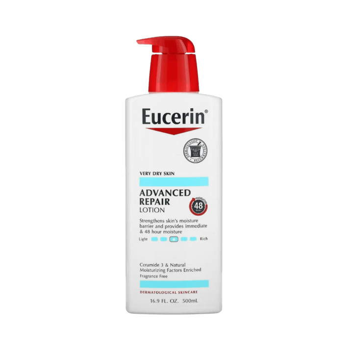 Eucerin Advanced Repair Lotion - 500ml |يوسيرين لوشن الإصلاح المتقدم - 500 مل