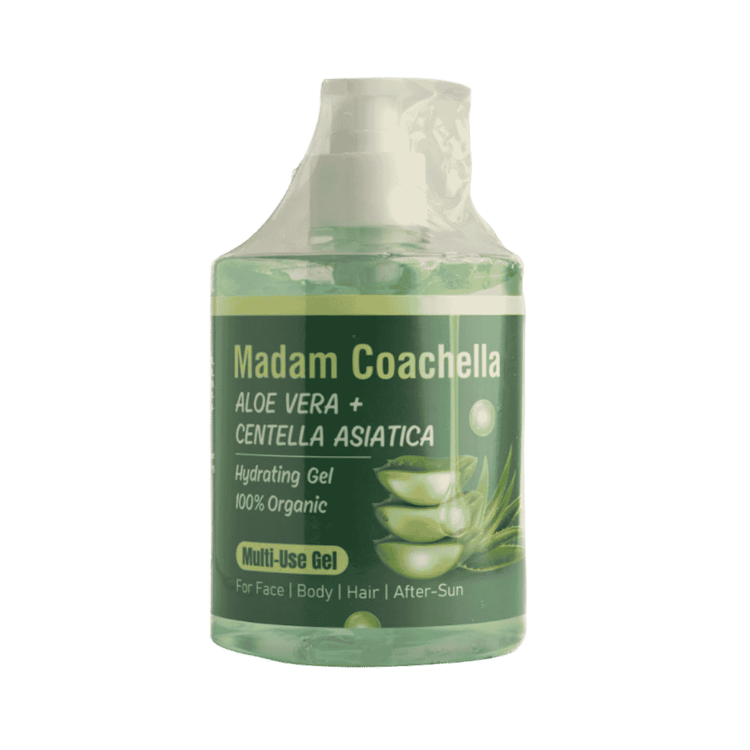 Madam Coachella Aloe Vera + Centella Asiatica Hydrating Gel - 500ml | مدام كوتشيلا جل مرطب بالألوفيرا والسنتيلا - 500 مل