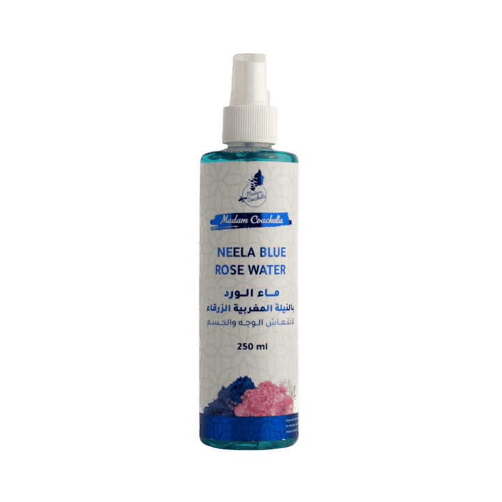 Madam Coachella Neela Blue Rose Water - 250ml | مدام كوتشيلا ماء الورد و النيلة الزرقاء - 250 مل