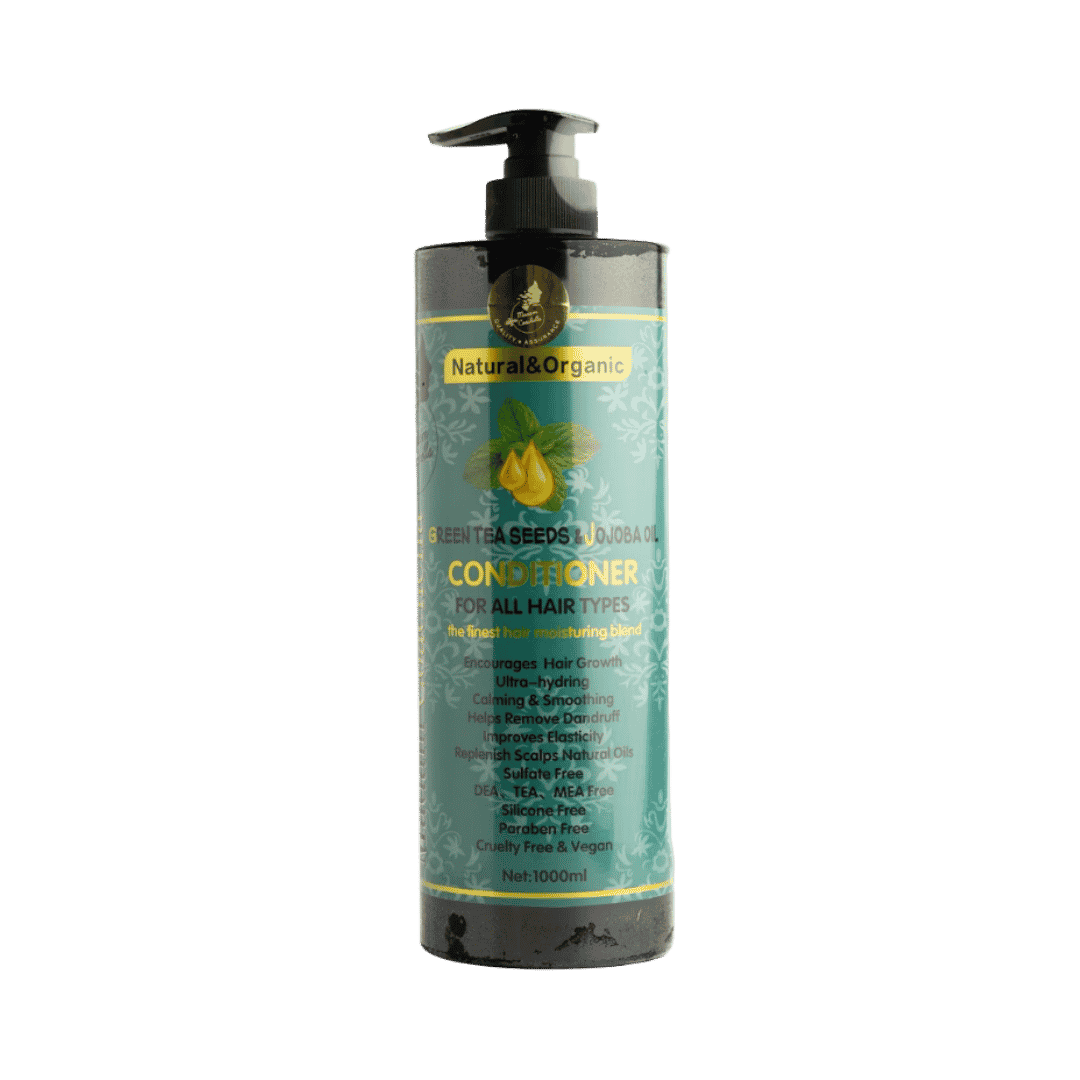 Madam Coachella Green Tea Seeds & Jojoba Oil Conditioner - 1000ml | مدام كوتشيلا بلسم بالشاي الأخضر و زيت الجوجوبا - 1000 مل