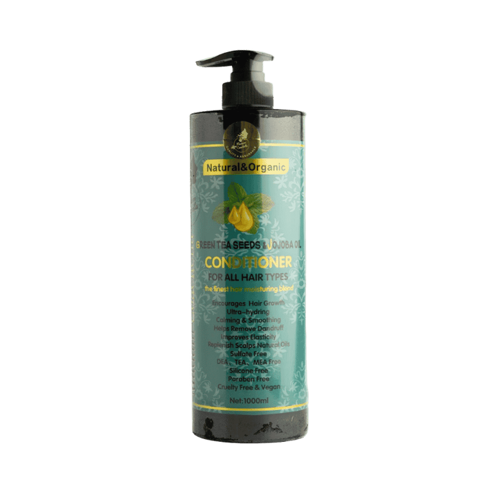 Madam Coachella Green Tea Seeds & Jojoba Oil Conditioner - 1000ml | مدام كوتشيلا بلسم بالشاي الأخضر و زيت الجوجوبا - 1000 مل