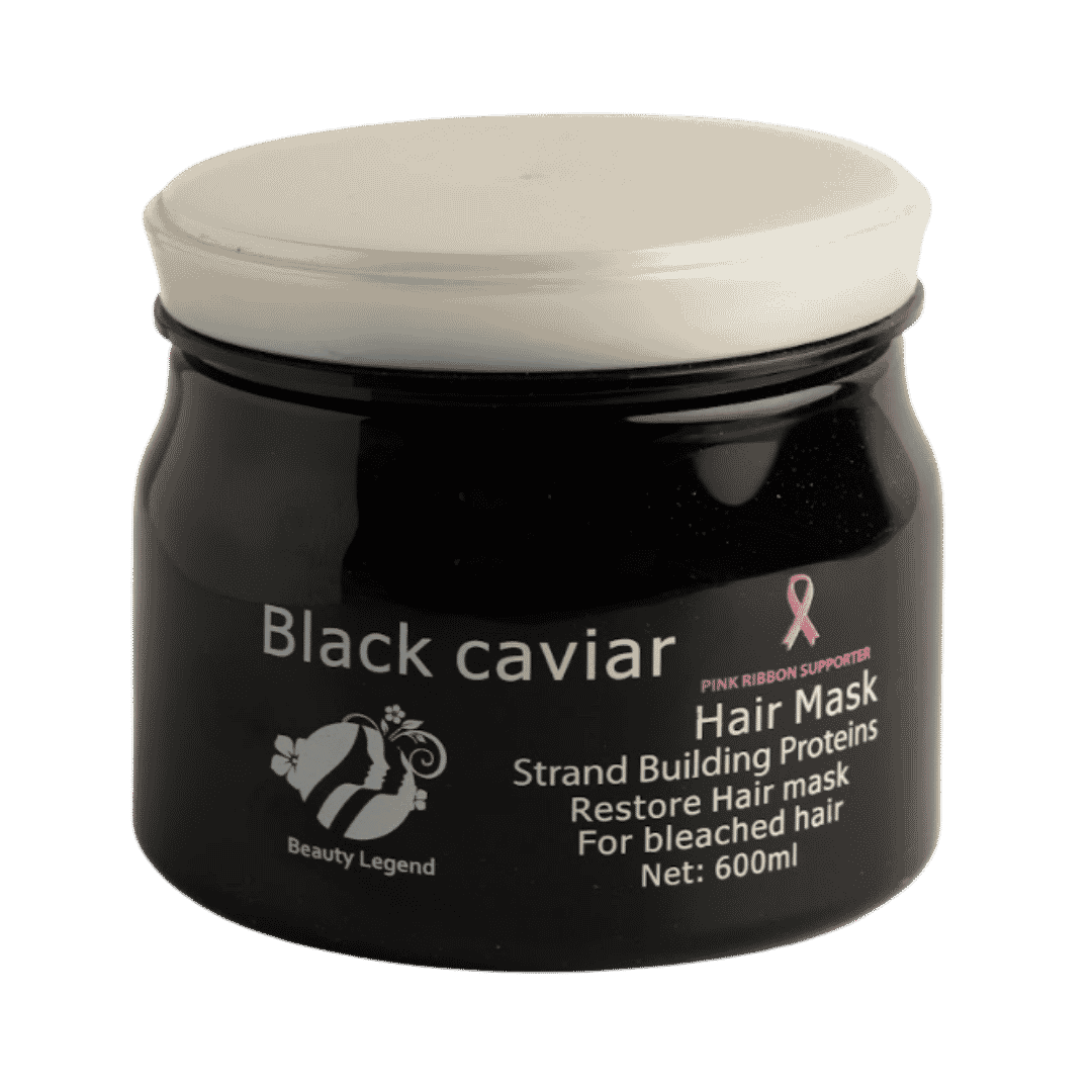 Top Beauty Legend Black Caviar Hair Mask - 600ml | اسطورة الجمال ماسك للشعر بالكافيار الأسود - 600 مل