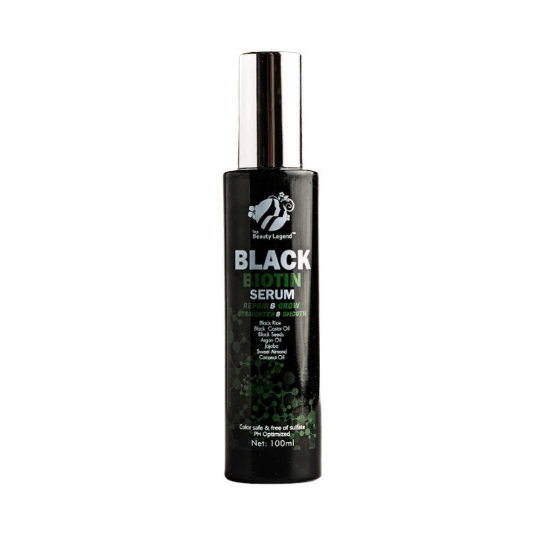 Top Beauty Legend Black Biotin Serum - 100ml | اسطورة الجمال سيروم البيوتين الاسود - 100 مل