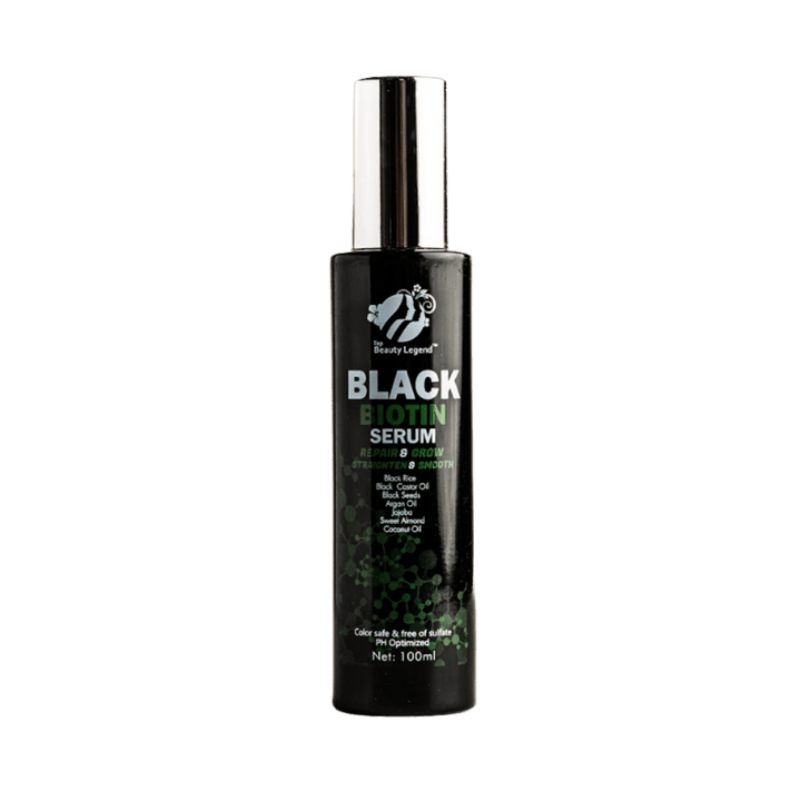 Top Beauty Legend Black Biotin Serum - 100ml | اسطورة الجمال سيروم البيوتين الاسود - 100 مل