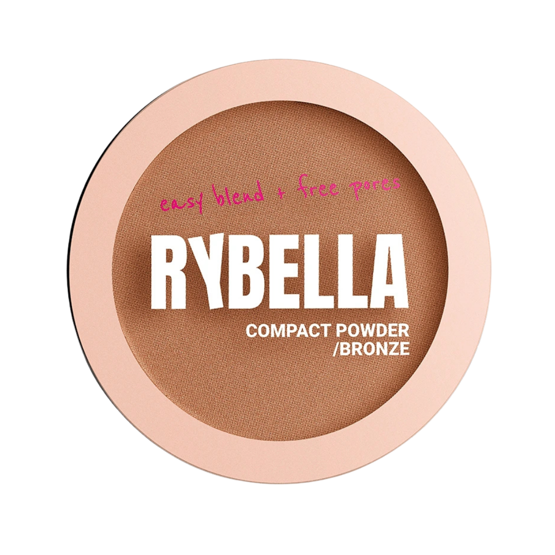 RYBELLA Compact Powder Bronze - 8g | رايبيلا بودرة هالة مضغوطة - 8غ