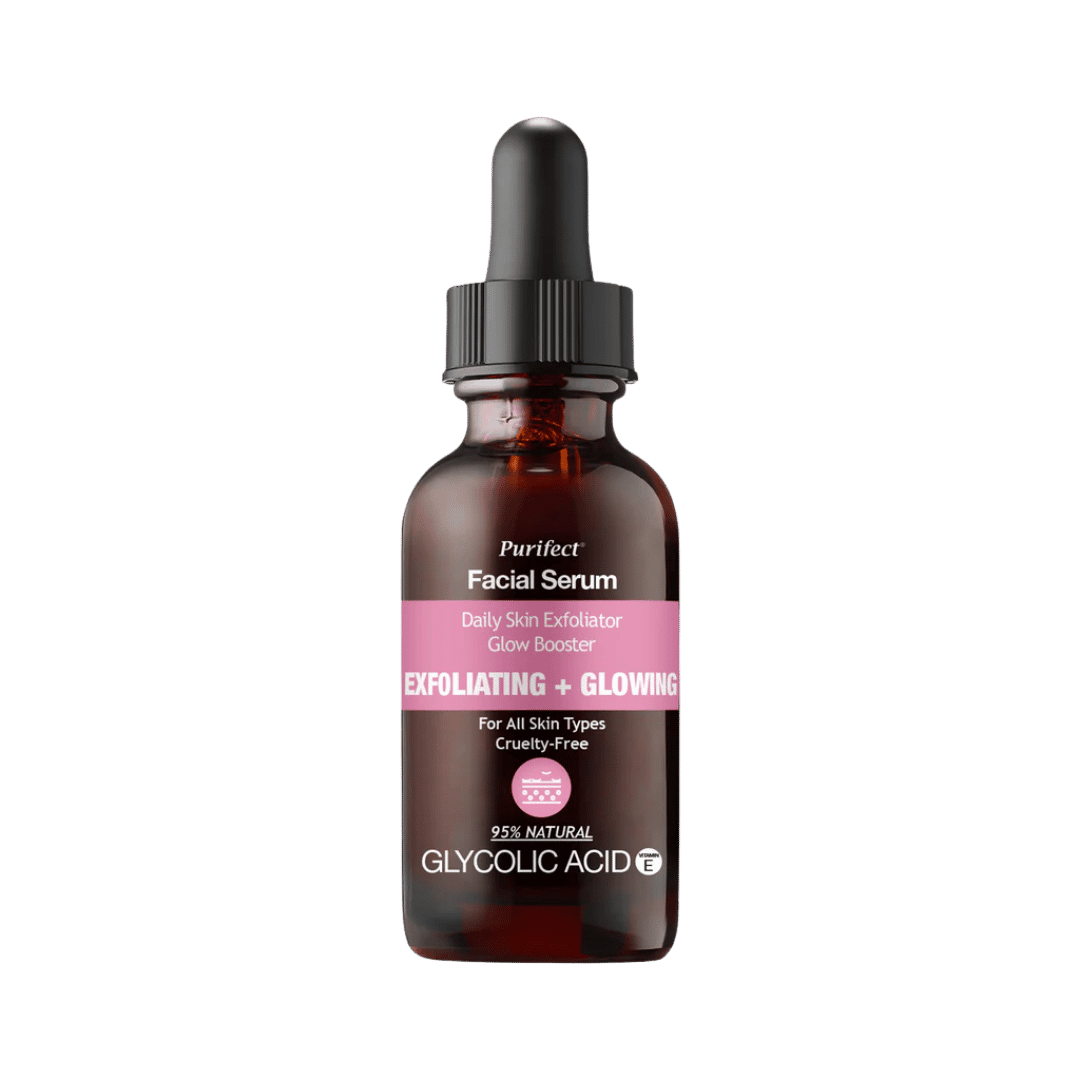 Purifect Exfoliating & Glowing Glycolic Acid Facial Serum - 30ml | جينسينغ سيروم للوجه مع فيتامين E بحمض الجليكوليك - 30مل