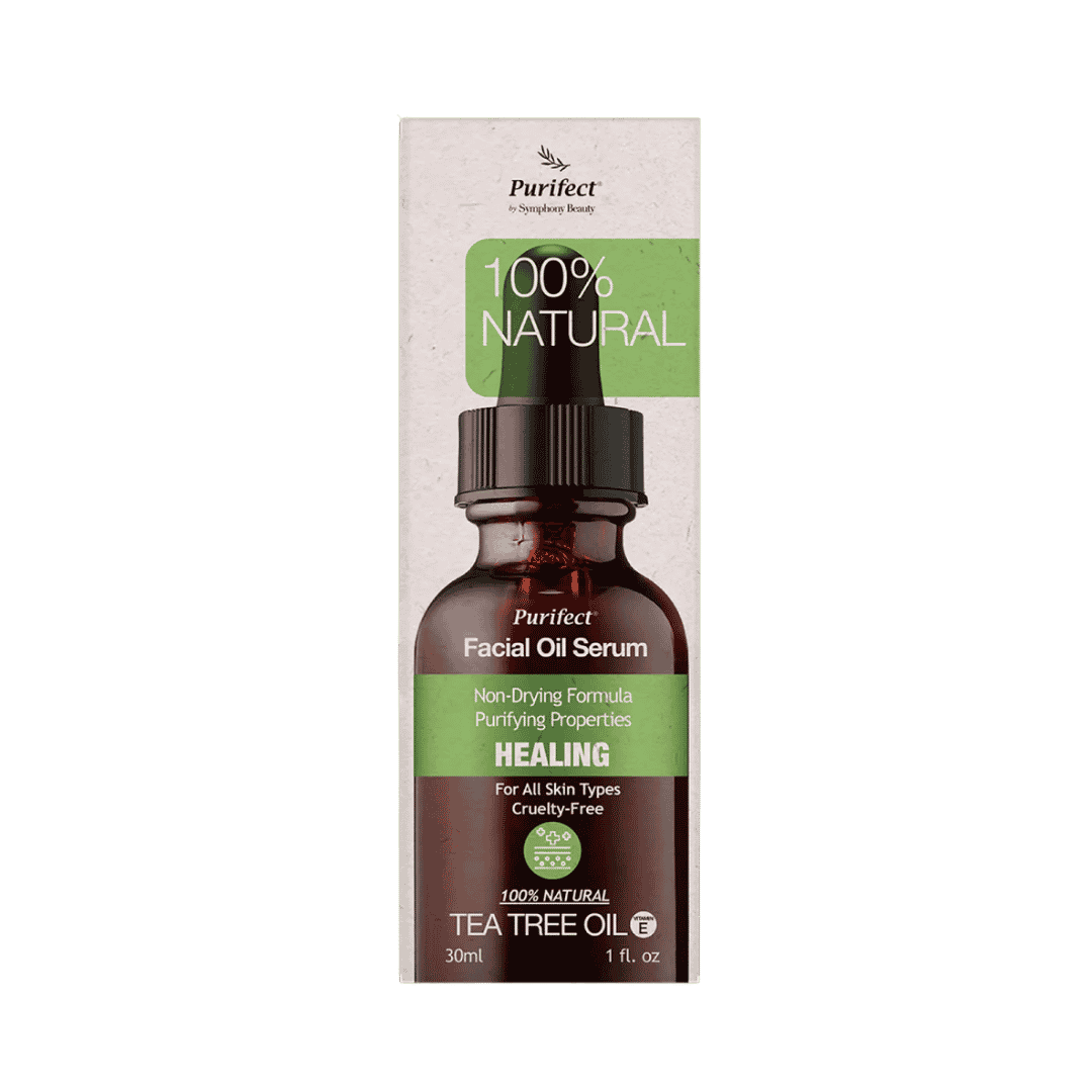 Purifect Tea Tree Healing Facial Oil Serum - 30ml | بيورفيكت سيروم زيت شجرة الشاي - 30مل