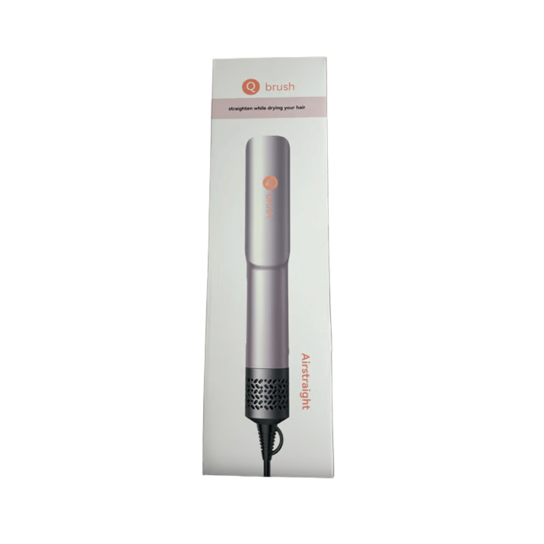 Q brush professional 2N1 hair straightener And Hair Dryer | كيو برش جهاز تمليس الشعر الاحترافي 2 في 1