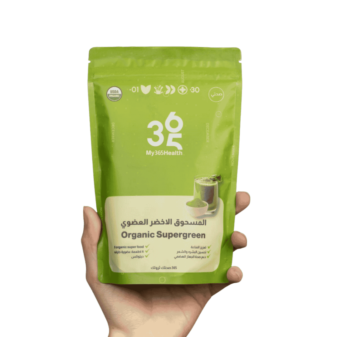 My 365 Health Organic Super green - 150g | ماي 365 هيلث مشروب أعشاب عضوي - 150 غرام