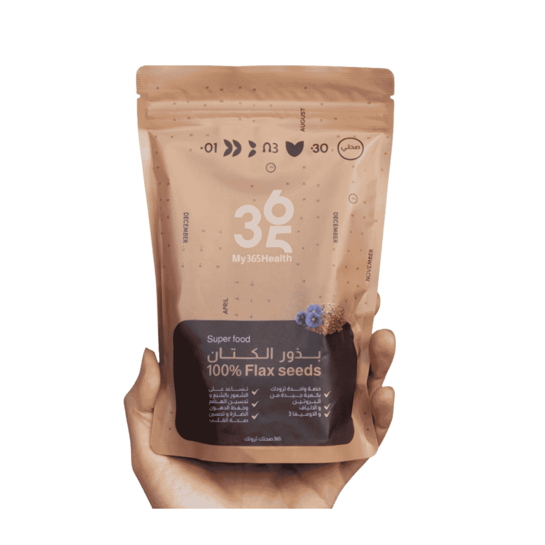 My 365 Health 100% Flax Seeds - 150g | ماي 365 هيلث بذور الكتان 100% - 150 غرام