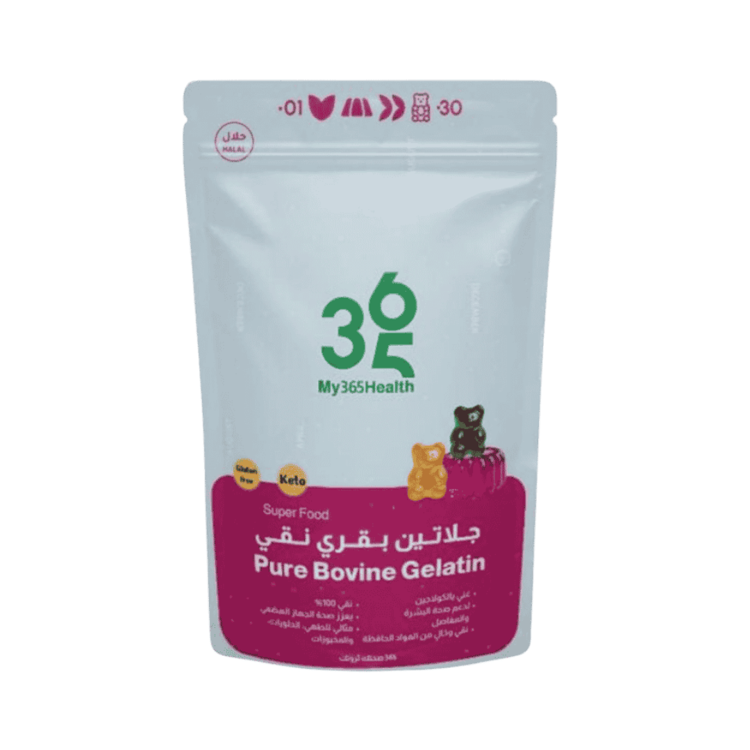 My 365 Health Pure Bovine Gelatin - 110g | ماي 365 هيلث جيلاتين بقري نقي - 110 غرام
