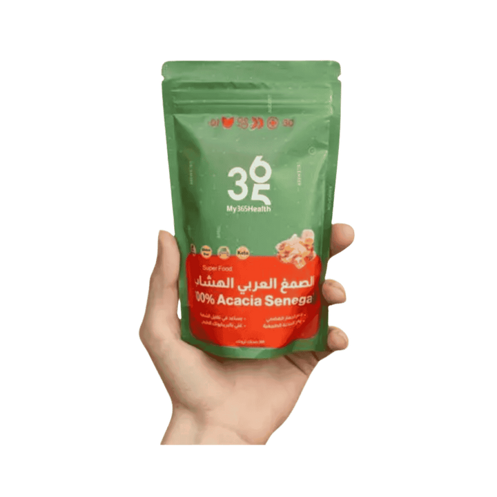 My 365 Health 100% Acacia Senegal - 125g | ماي 365 هيلث صمغ عربي 100% - 125 غرام
