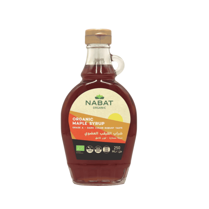 NABAT ORGANIC Maple Syrup - 250ml| نبات شراب القيقب العضوي - 250مل