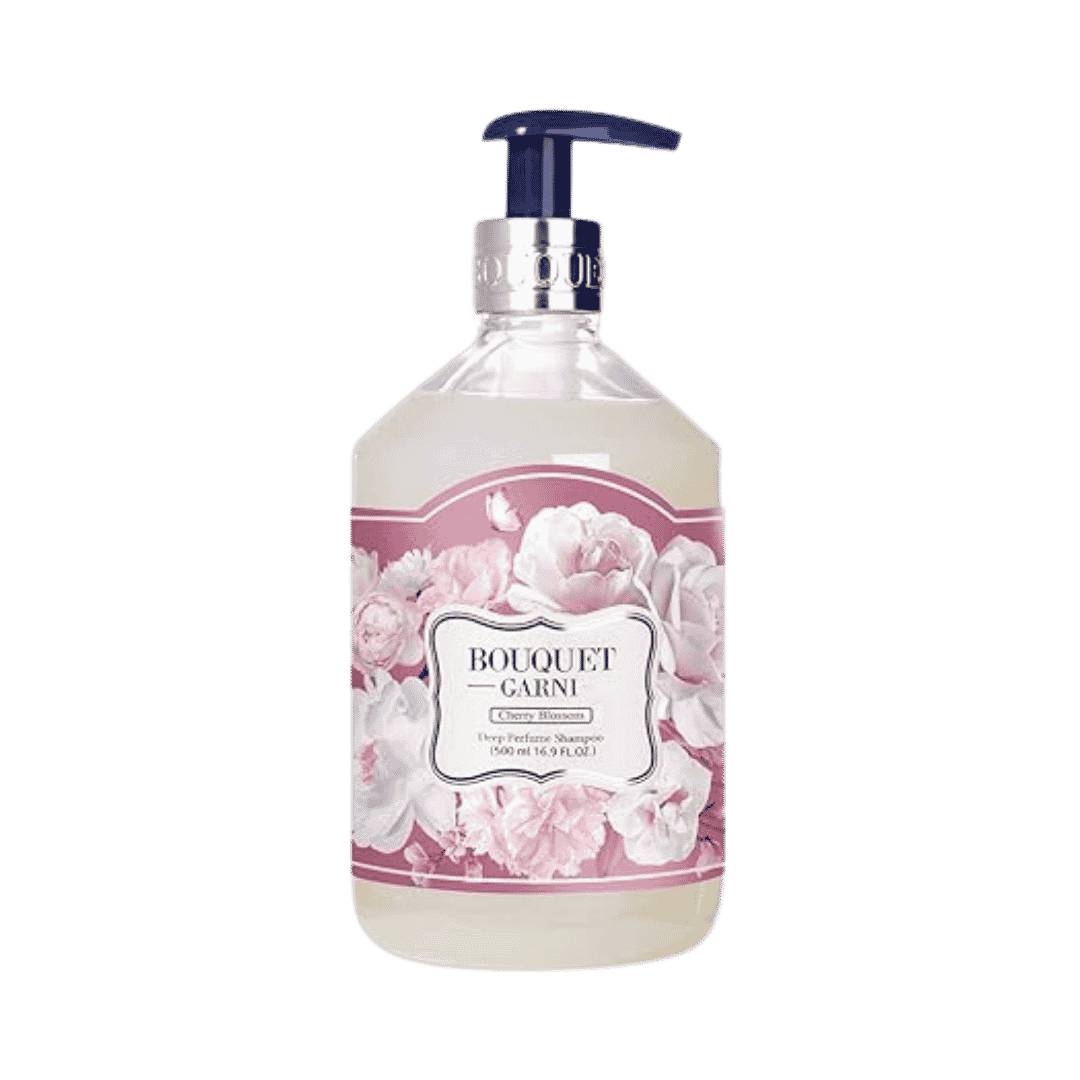 Bouquet Garni Hair Shampoo Variation Cherry Blossom - 500ml | بوكيه كارنيس شامبو بتنظيف عميق - 500مل
