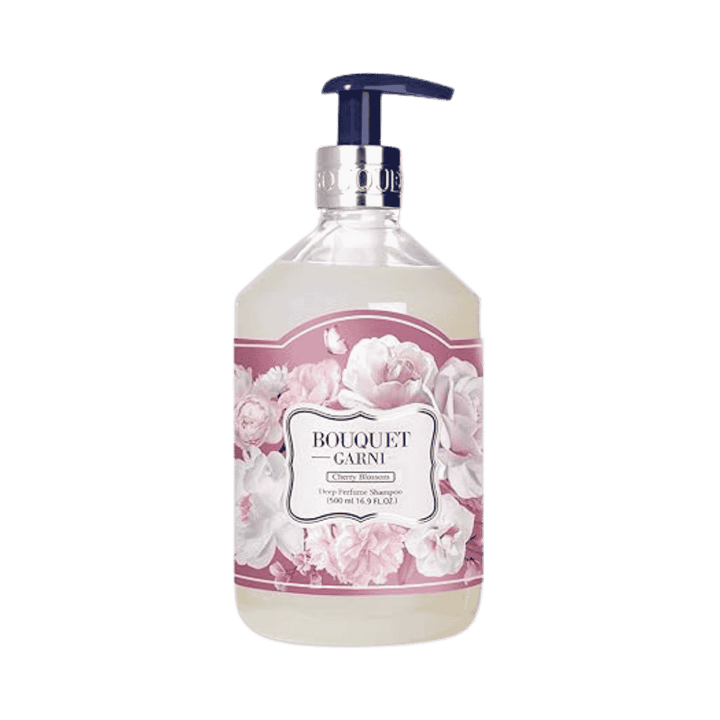 Bouquet Garni Hair Shampoo Variation Cherry Blossom - 500ml | بوكيه كارنيس شامبو بتنظيف عميق - 500مل