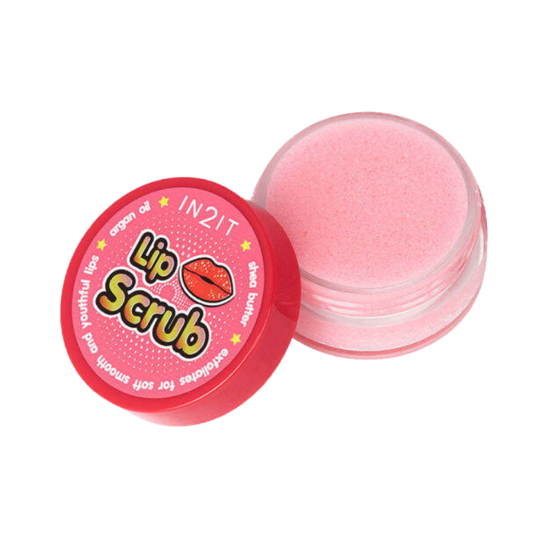 IN2IT Intuit Lip Scrub Berry Scent - 12g | ان تو ات سكراب شفاه برائحة التوت - 12غ