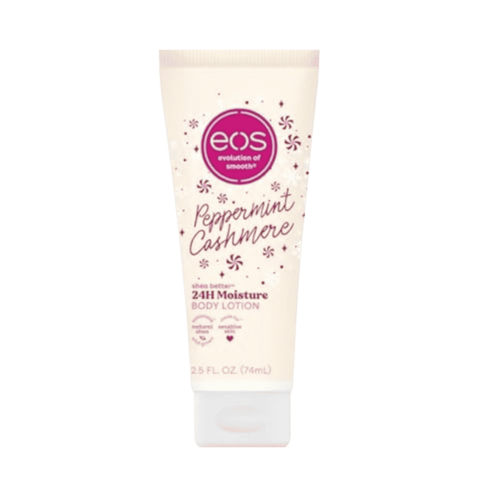 eos Shea Better Body Lotion Peppermint Cashmere - 74ml | اي او اس لوشن للجسم برائحة النعناع و الكاشمير - 74 مل