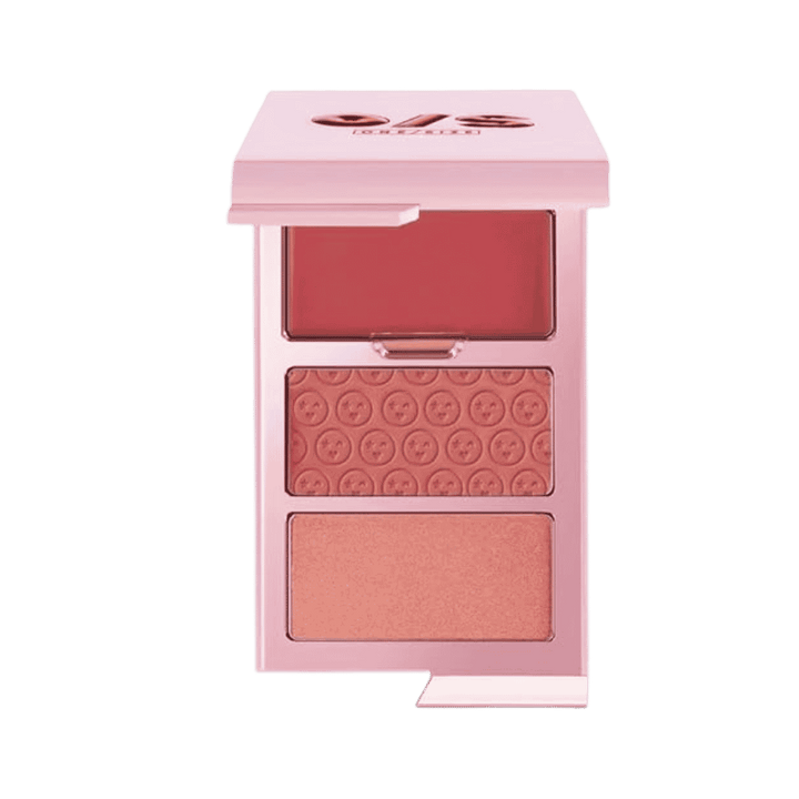ONE/SIZE Cheek Clapper 3D Blush Trio - 4.0g | وان سايز  باليت بلاشر ثلاثي الأبعاد- 4.0غ