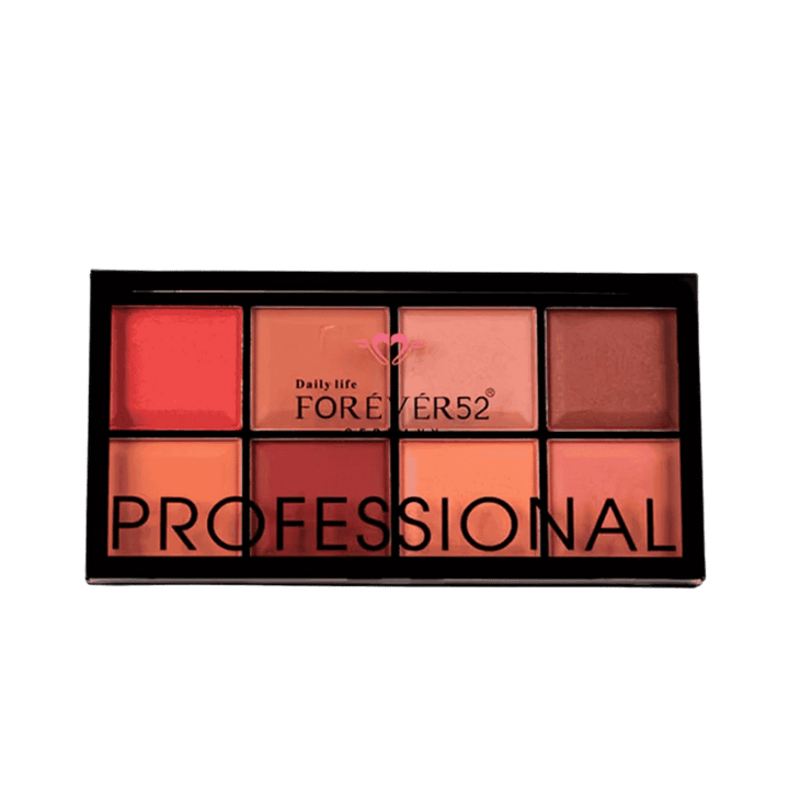 FOR EVER52 Spotlight 8 Color Blusher Palette - 36g | فور ايفر52 باليت بلاش 8 ألوان - 36 غرام