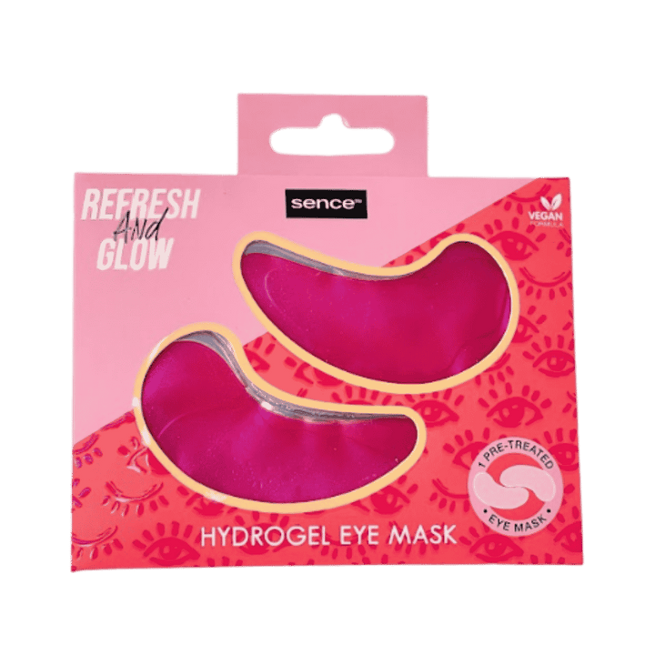 Sence Beauty Hydrogel Eye Mask Refresh and Glow - 2x3ml | سينس بيوتي ماسك العيون الهيدروجيلي - 2x3 مل