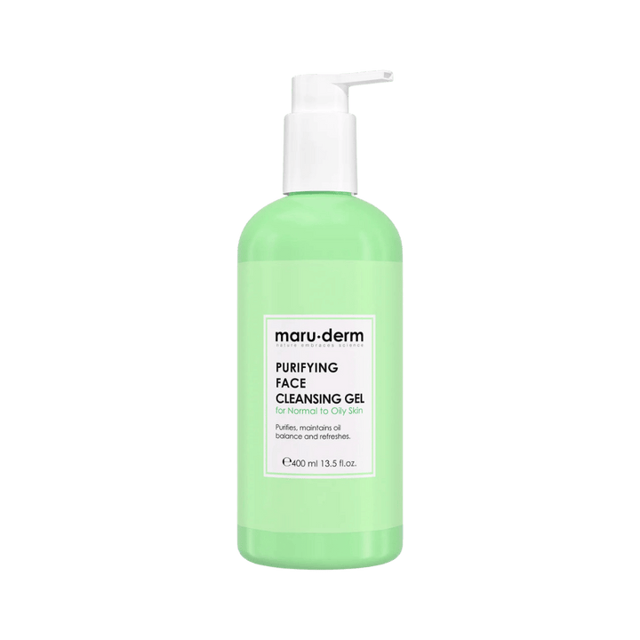 maru.derm purifying face cleansing gel normal to oily skin - 400ml | مارو ديرم غسول جل منقي للبشرة العادية للدهنية - 400 مل