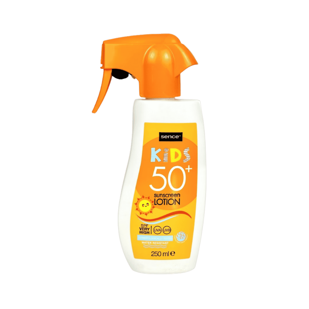 Sence Beauty Kids SPF50+ Sunscreen Lotion - 250ml | سينس بيوتي لوشن واقي شمسي spf50+ للأطفال - 250 مل