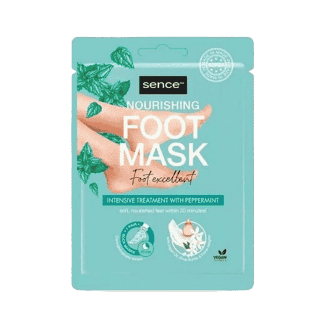 Sence Beauty Foot Mask Nourishing Foot Excellent - 18g | سينس بيوتي قناع تغذية القدمين - 18 غرام