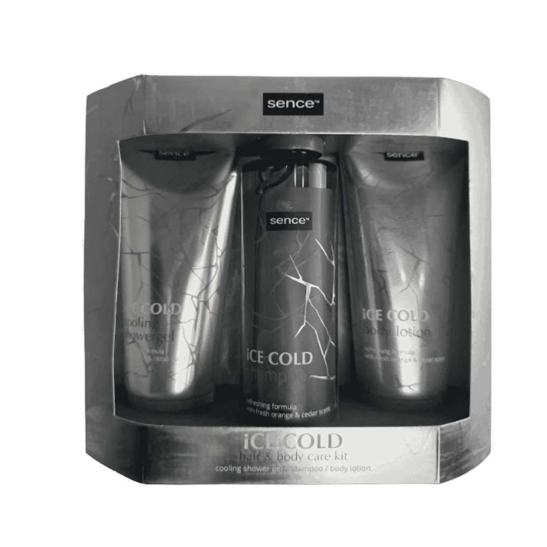 Sence Giftset  For Men Body Care Mystic Cold - 3Pcs | سينس بيوتي مجموعة العناية اليومية للرجال برائحة المسك - 3 قطع