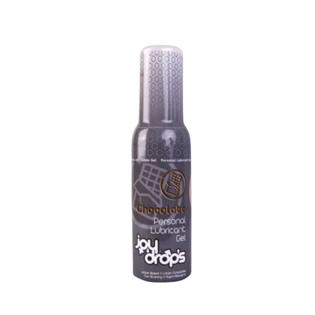 Joy Drop's Chocolate Lubricant Gel - 100ml | جوي دروبس جل مرطب شخصي بنكهة الشوكولاتة - 100 مل