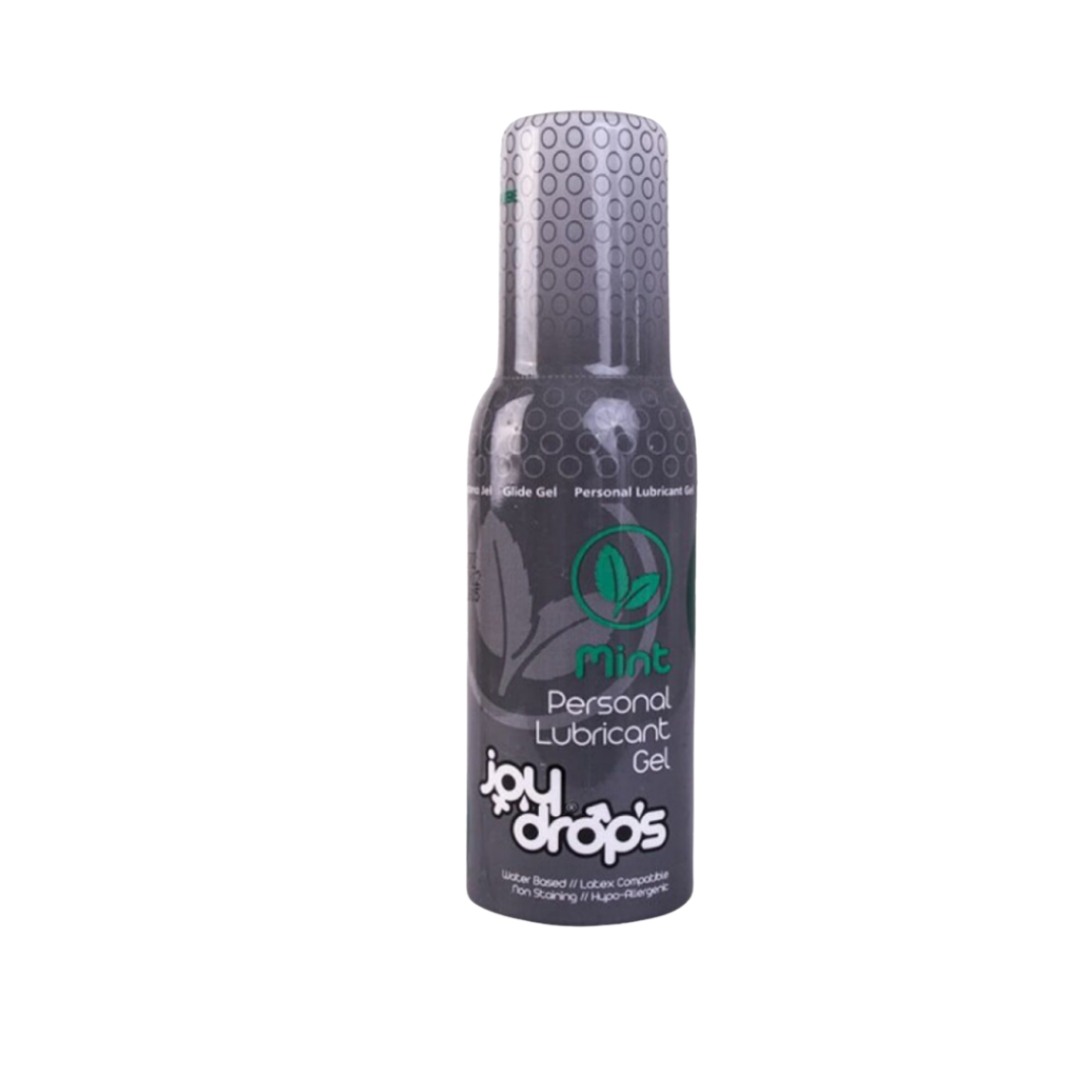 Joy Drop's Mint Lubricant Gel - 100ml | جوي دروبس جيل تزييت شخصي بالنعناع - 100 مل