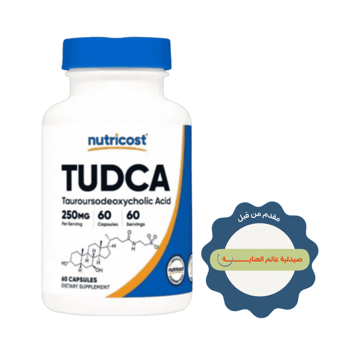 Nutricost Tudca 250mg - 60 Capsules | نيوتريكوست تودكا 250 ملغ - 60 كبسولة