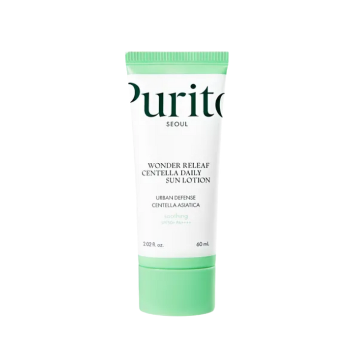 Purito Wonder Releaf Centella Daily Sun Lotion - 60ml | بوريتو واقي شمسي لوشن بالسنتيلا - 60 مل