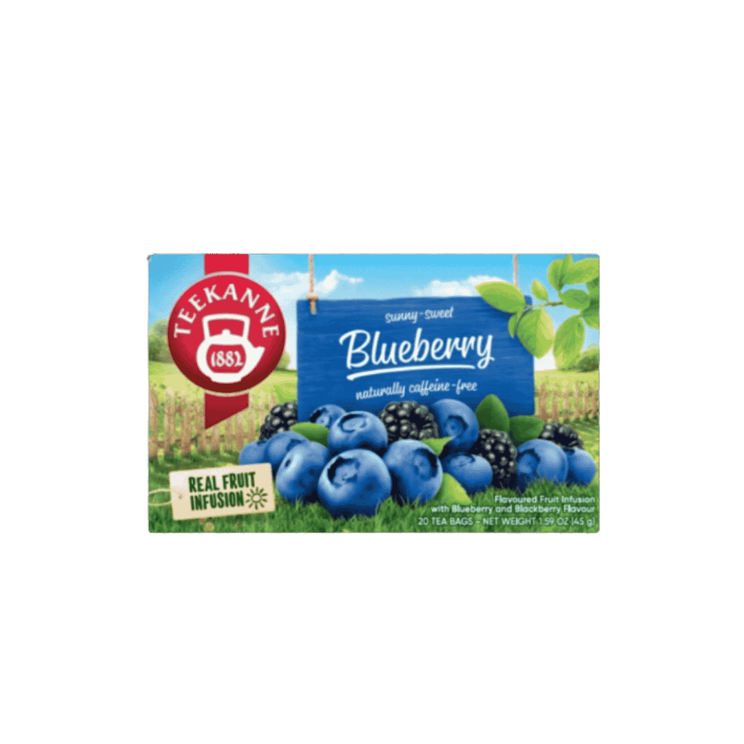 Teekanne Sunny-Sweet Blueberry - 45g | تي كانه شاي التوت ساني سويت - 45 غ