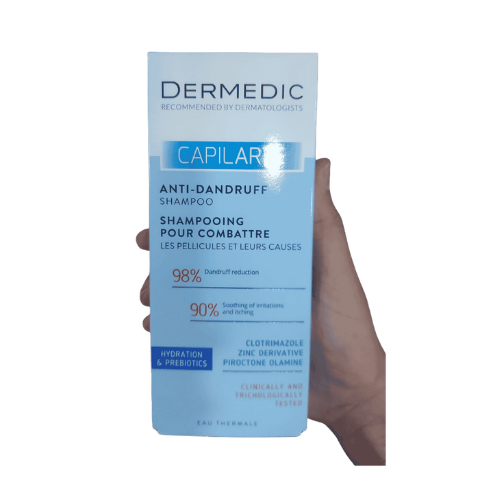 DERMEDIC Capilarte anti-dandruff shampoo - 300ml | ديرمديك شامبو ضد القشرة - 300 مل