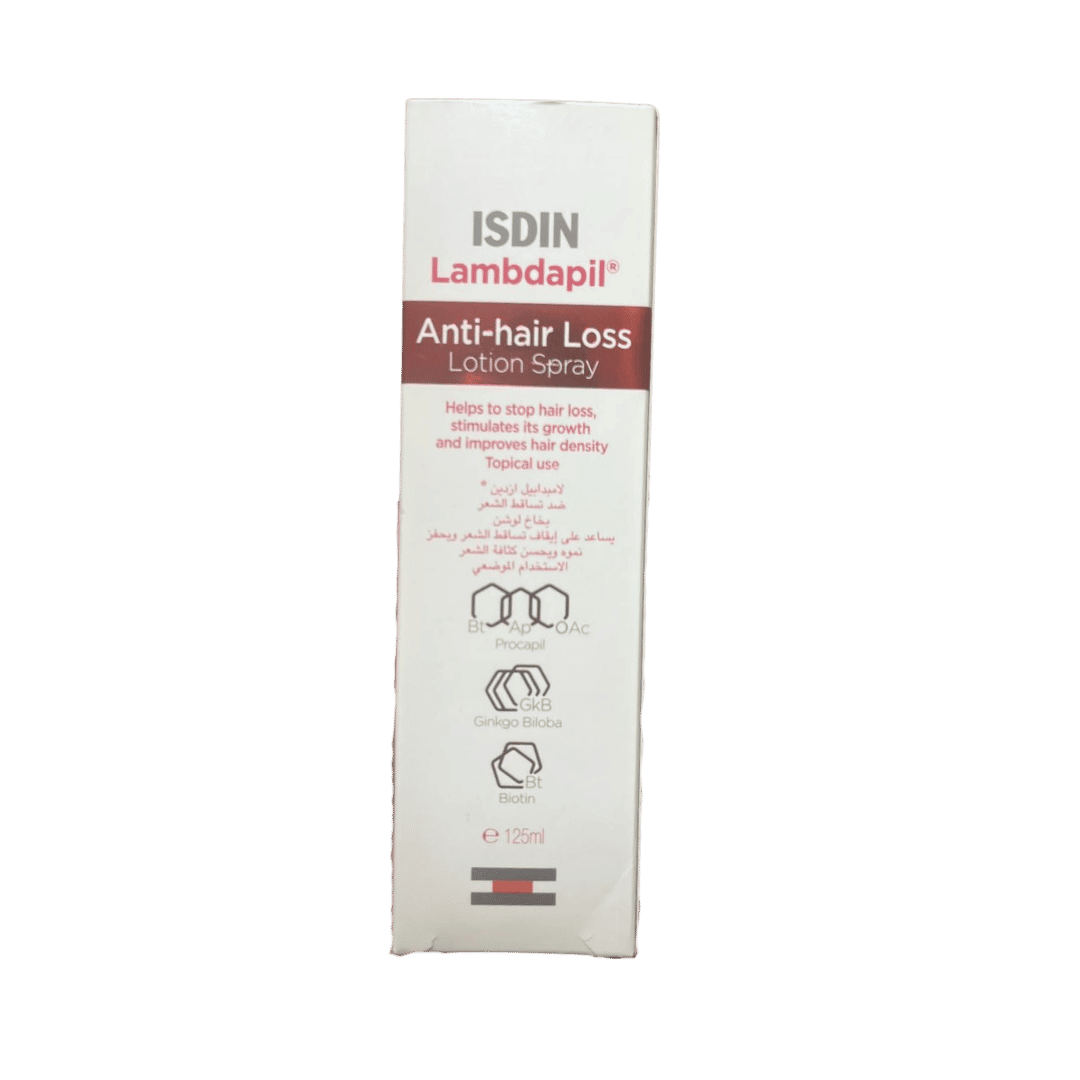 ISDIN Lambdapil Anti-Hair Loss Lotion Spray - 125ml | ازدن لوشن مضاد لتساقط الشعر - 125 مل