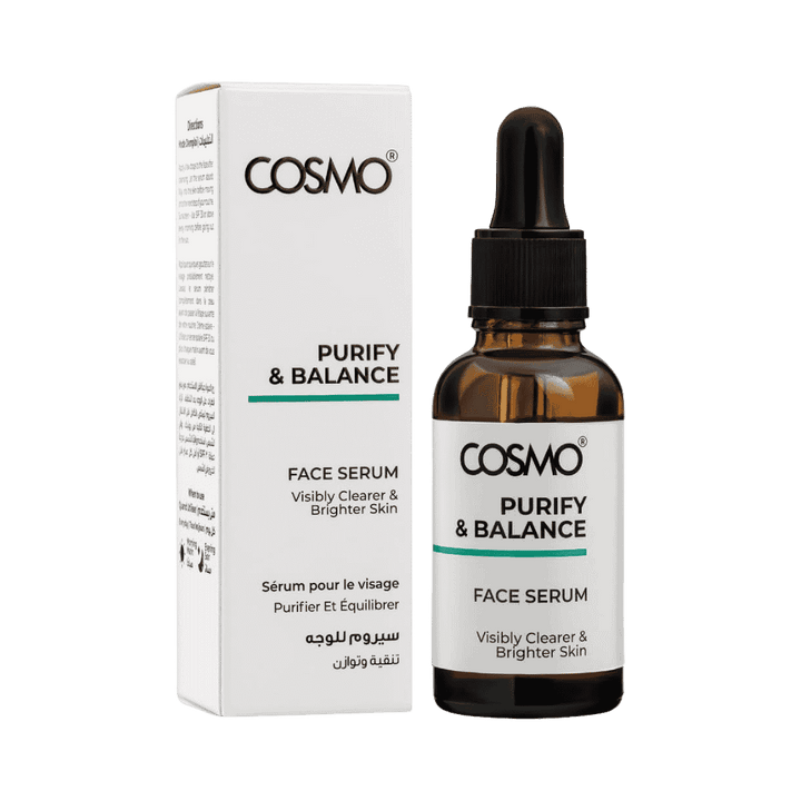COSMO PURIFY & BALANCE FACE SERUM - 30ml | كوزمو سيروم لتنقية الوجه - 30 مل