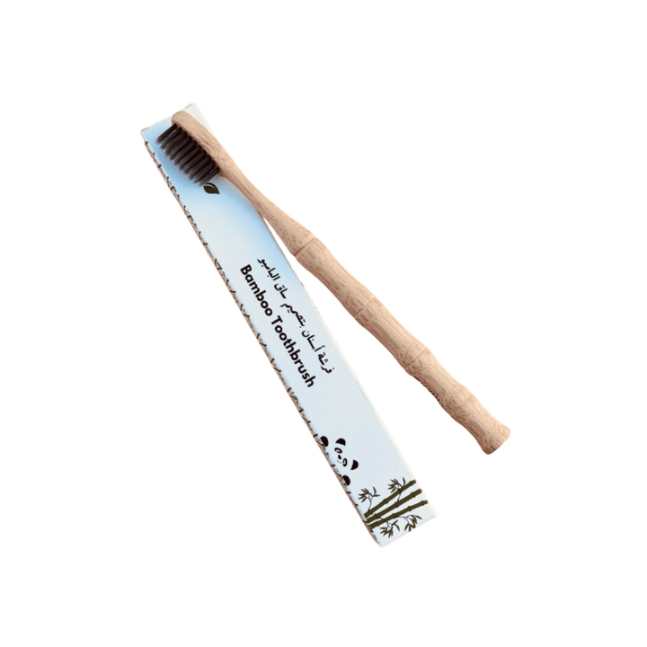 Mura Bamboo Shank Design Toothbrush | مورا فرشة الاسنان بتصميم ساق البامبو