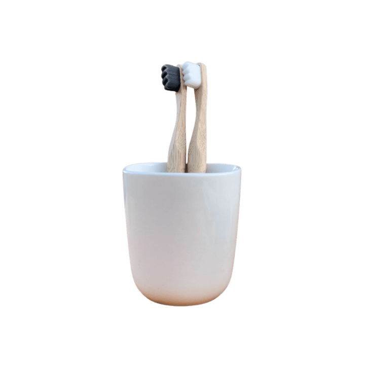 Mura Bamboo Toothbrush With Microfiber Bristles | مورا فرشة الاسنان بشعيرات مايكروفايبر