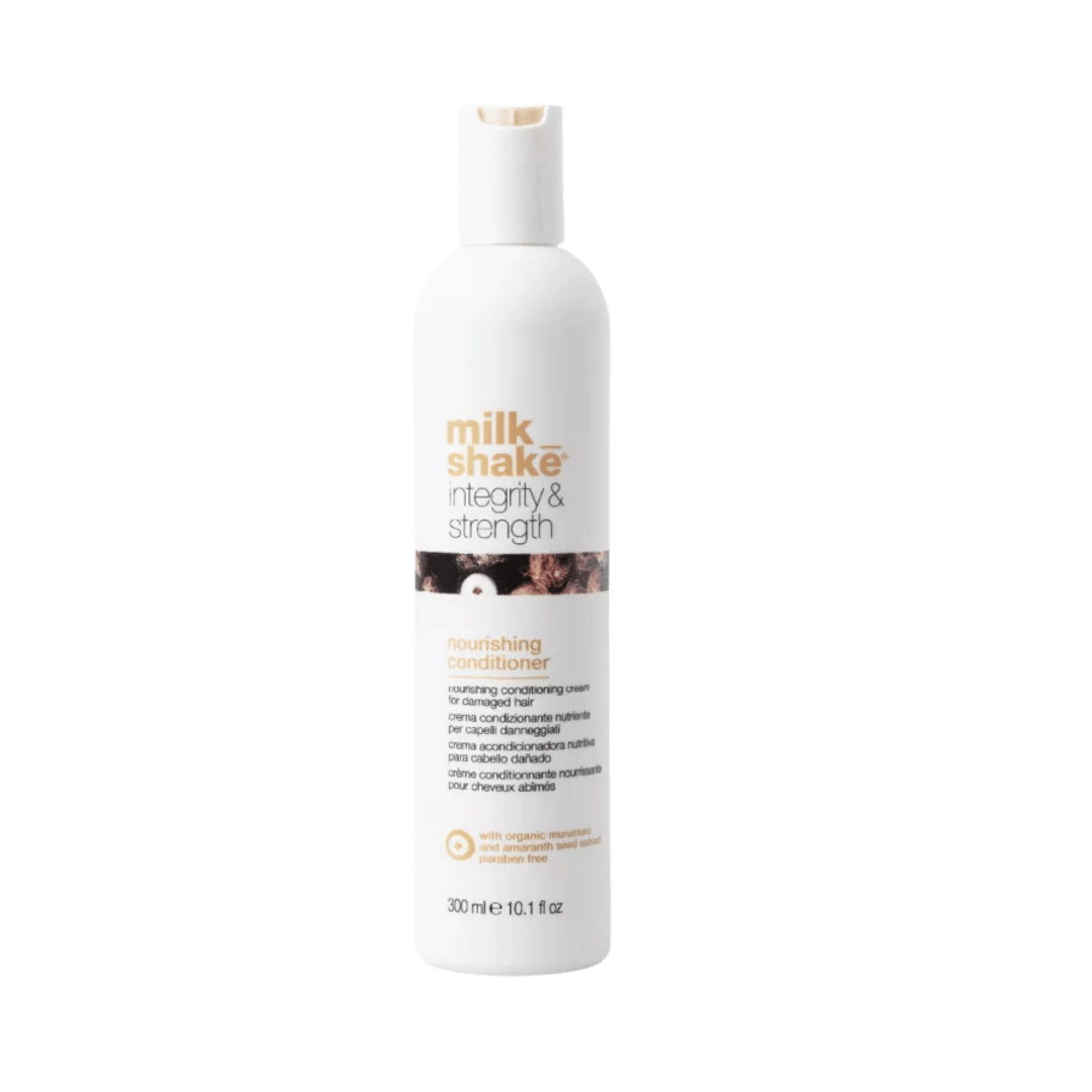 Milk Shake Integrity & Strength Nourishing Conditioner - 300ml |  ميلك شيك بلسم مغذي لتقوية الشعر - 300 مل