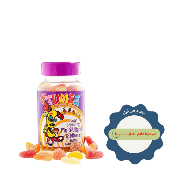 Mr.TUMEE
 Multivitamins & Minerals - 60pcs | مستر تومي مكملات الفيتامينات والمعادن - ٦٠ قرص
