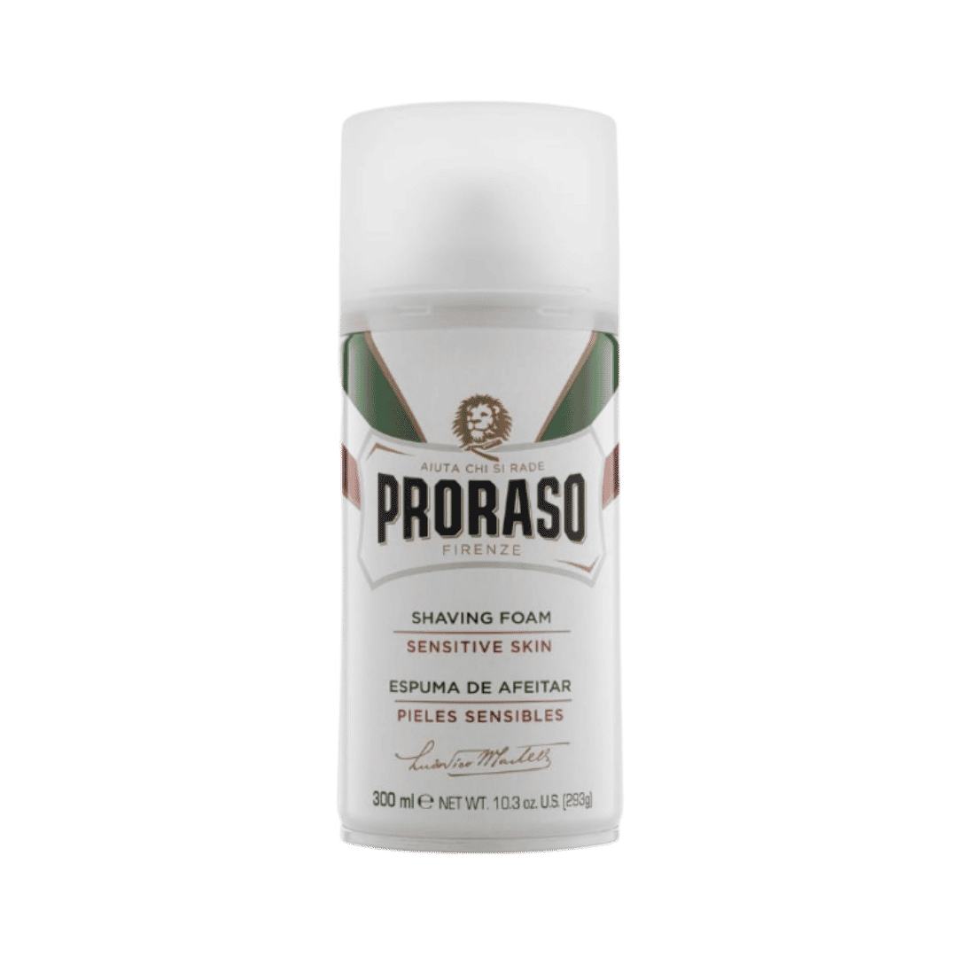 PRORASO Shaving Foam Sensitive Skin - 300ml | بروراسو رغوة حلاقة للبشرة الحساسة - 300مل
