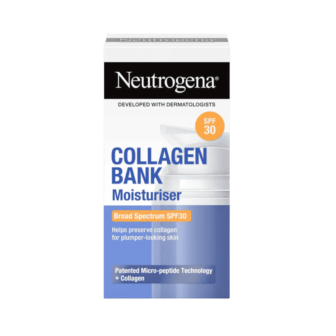 Neutrogena Collagen Bank Moisturizer With SPF 30 - 50ml | نيتروجينا كولاجين مرطب مع واقي شمس SPF 30 - 50 مل